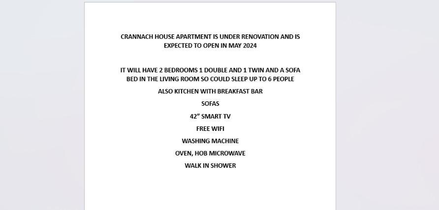 Crannach House Apartment Ballater Εξωτερικό φωτογραφία